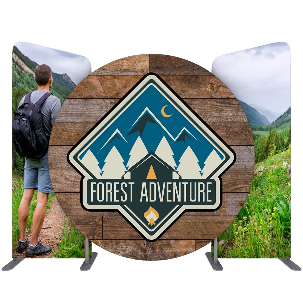 EZ Tube® Connect 10FT Kit K (3 x 7 x 3') — Double Sided Graphic Only